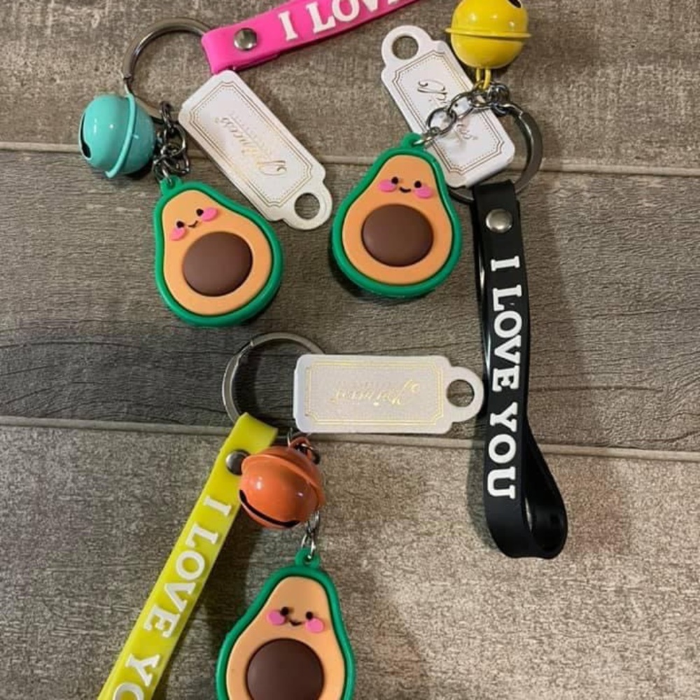 Avocado key chain